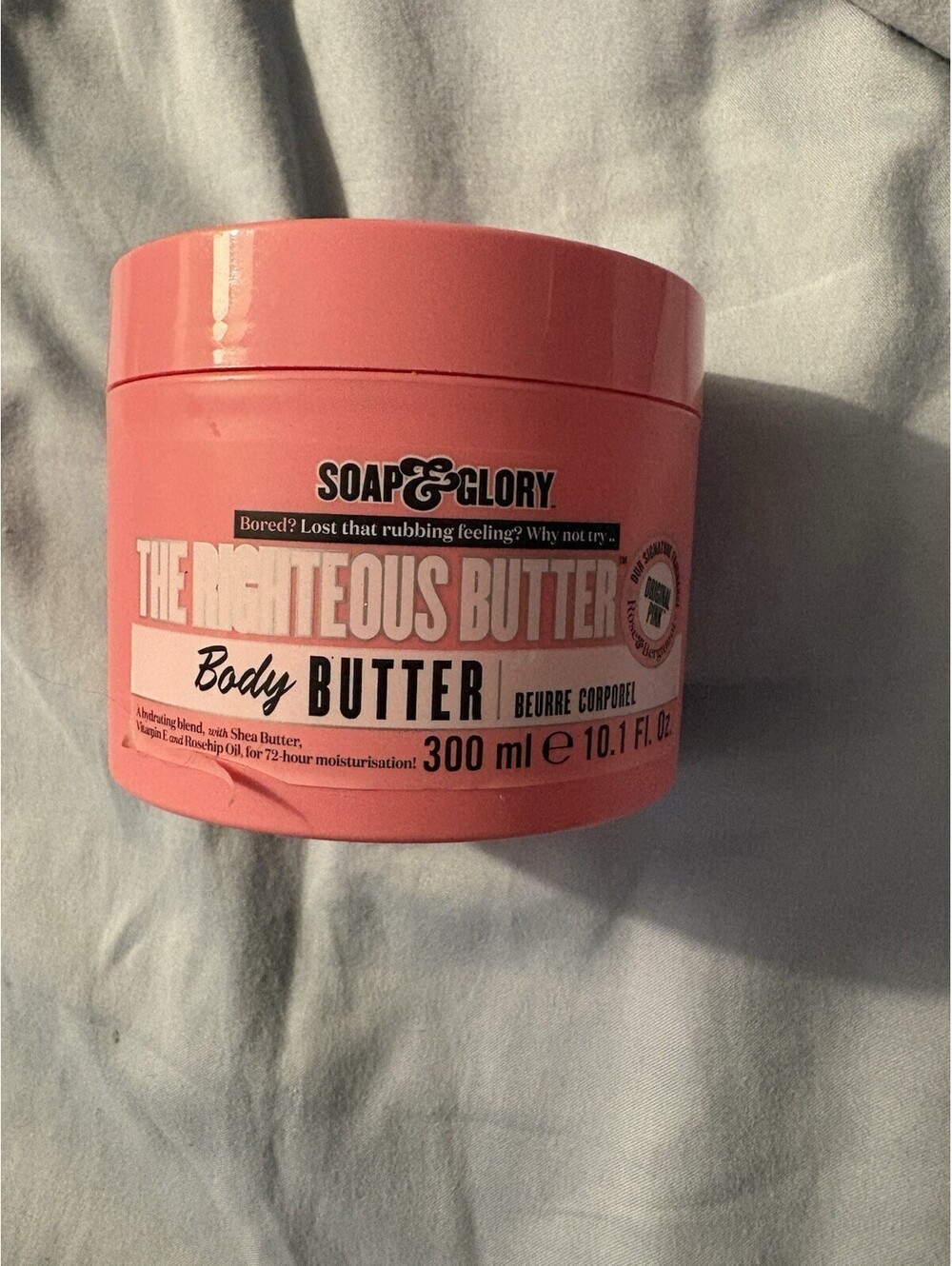 Soap & Glory The Righteous Body Butter - Hydrating Body Moisturizer for Dry Skin